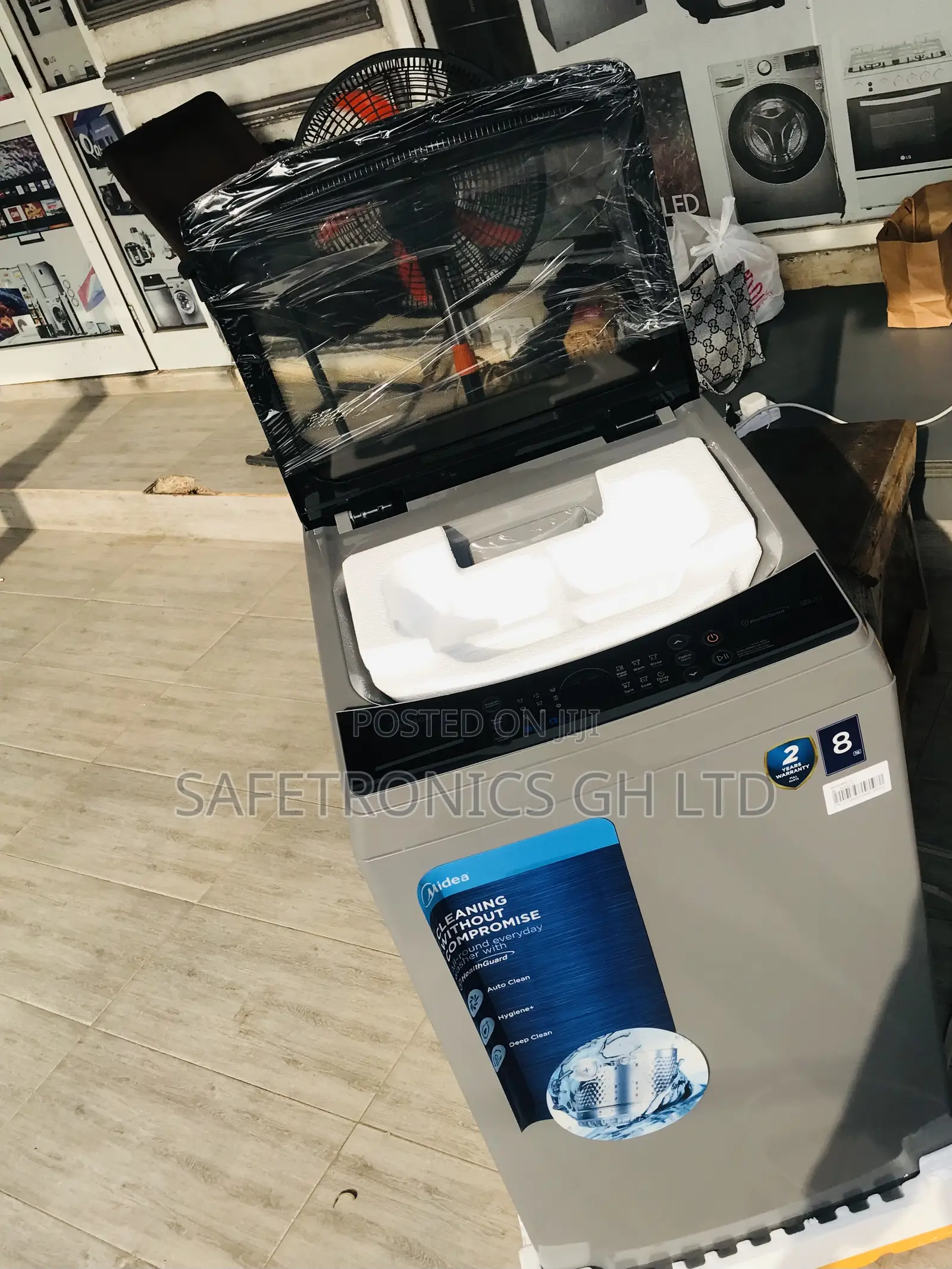 Available Midea Top Load 18kg Full Auto MA200W80/G Washer