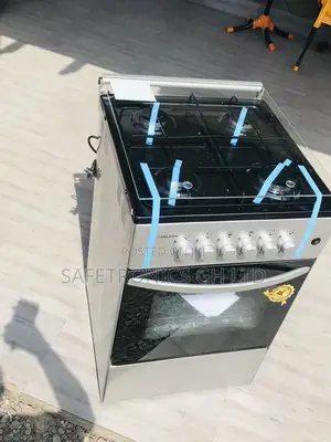 Designed Volcano 4 Gas 50by50 Oven Gray Cooker