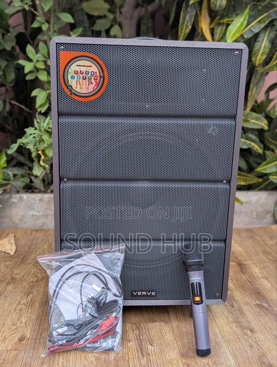 Verve 15" Professional Rechargeable Audio System With Microphone