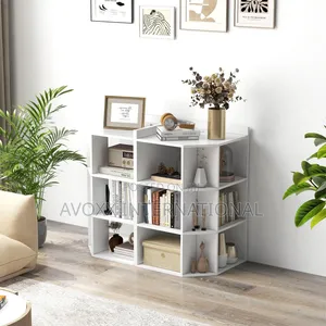 Corner Cube Bookshelf White - Room Essentials