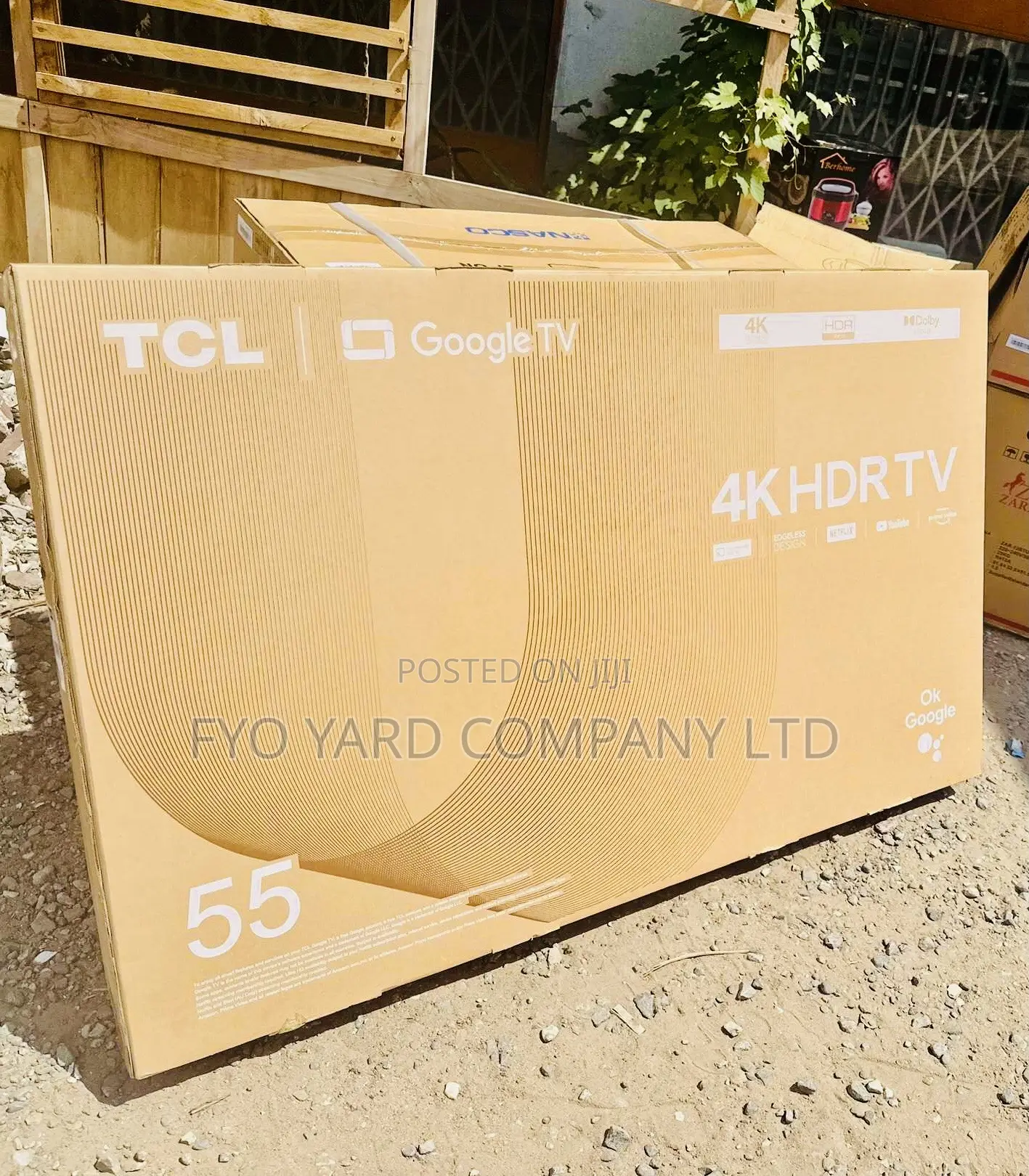 Developed Exclusively TCL Frameless Smart Satellite Tv