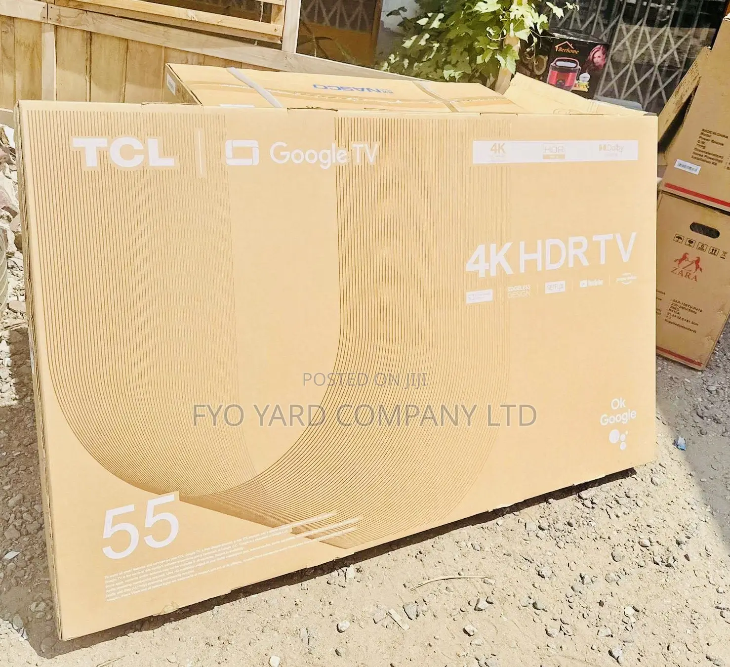 Developed Exclusively TCL Frameless Smart Satellite Tv