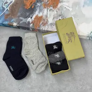 High Quality Cotton Socks(5 Pairs in a Box)