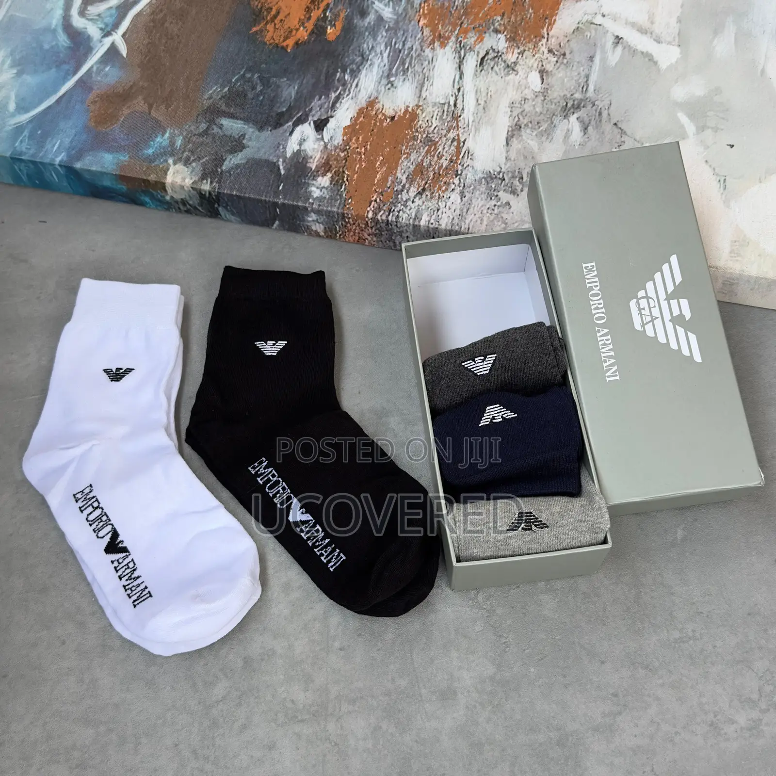 High Quality Cotton Socks(5 Pairs in a Box)