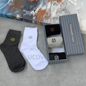 High Quality Cotton Socks(5 Pairs in a Box)