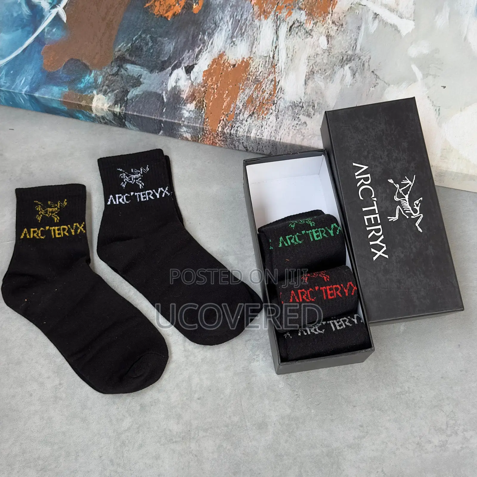 High Quality Cotton Socks(5 Pairs in a Box)
