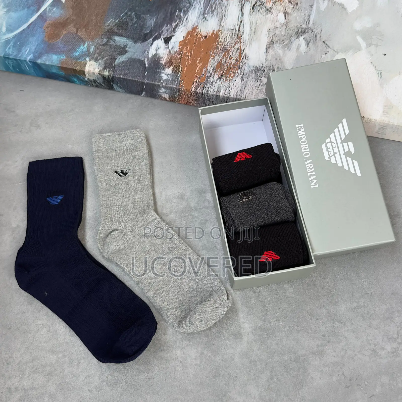 High Quality Cotton Socks(5 Pairs in a Box)