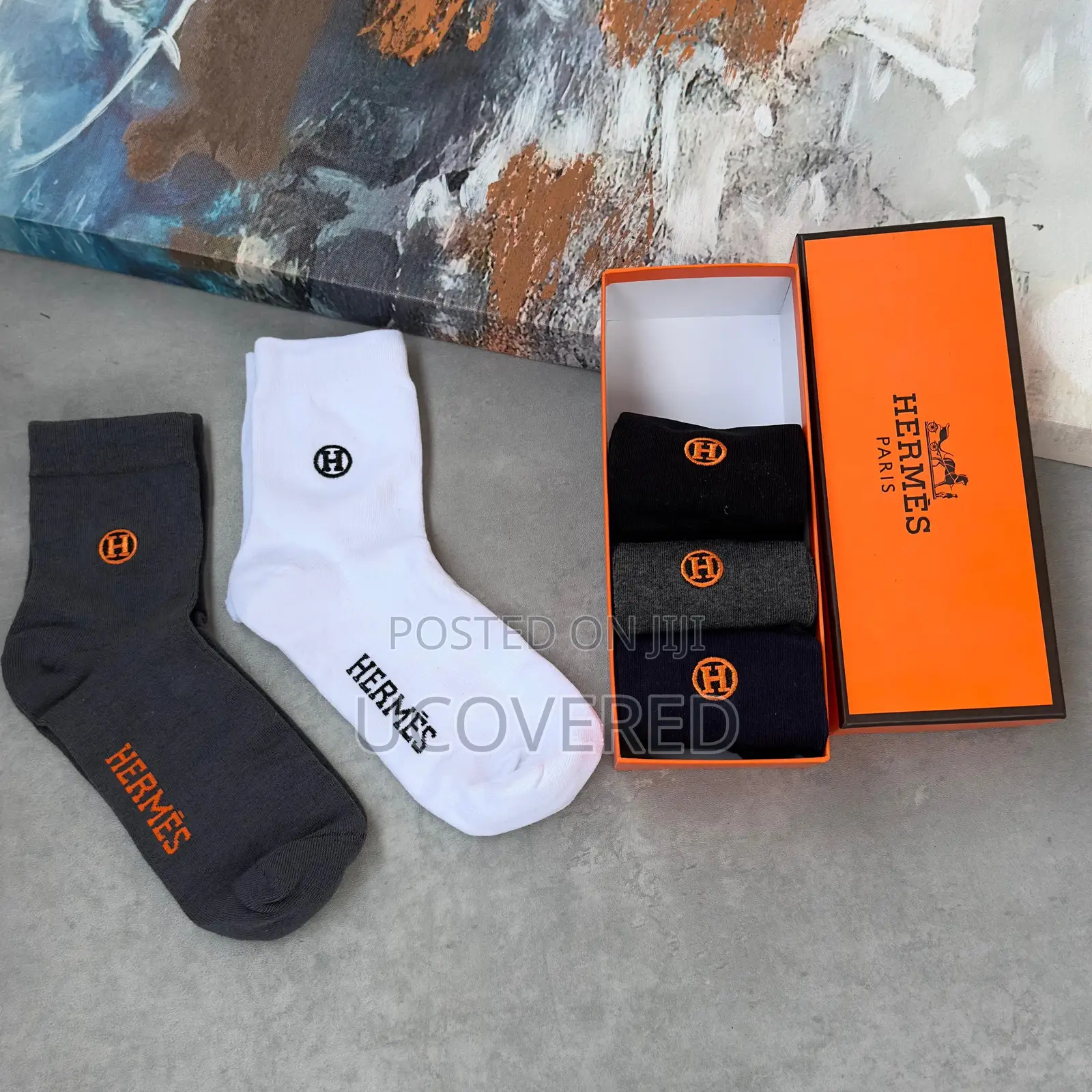 High Quality Cotton Socks(5 Pairs in a Box)