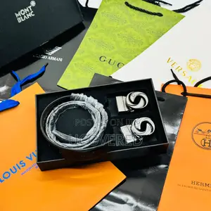 Luxury High Quality 2 in One Leather Belts