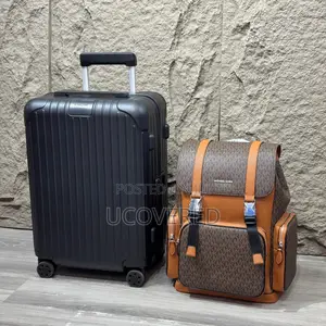 Designer Travel Set ( 20inch Suitcase + Backpack)