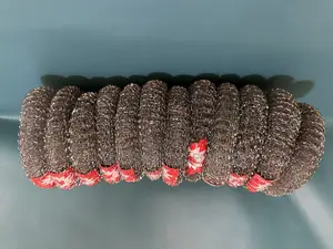 12 Wire Abrasive (Stainless Steel Scourer) Metal Sponge 40g
