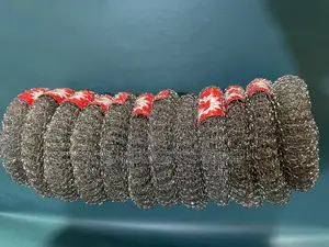 12 Wire Abrasive (Stainless Steel Scourer) Metal Sponge 40g