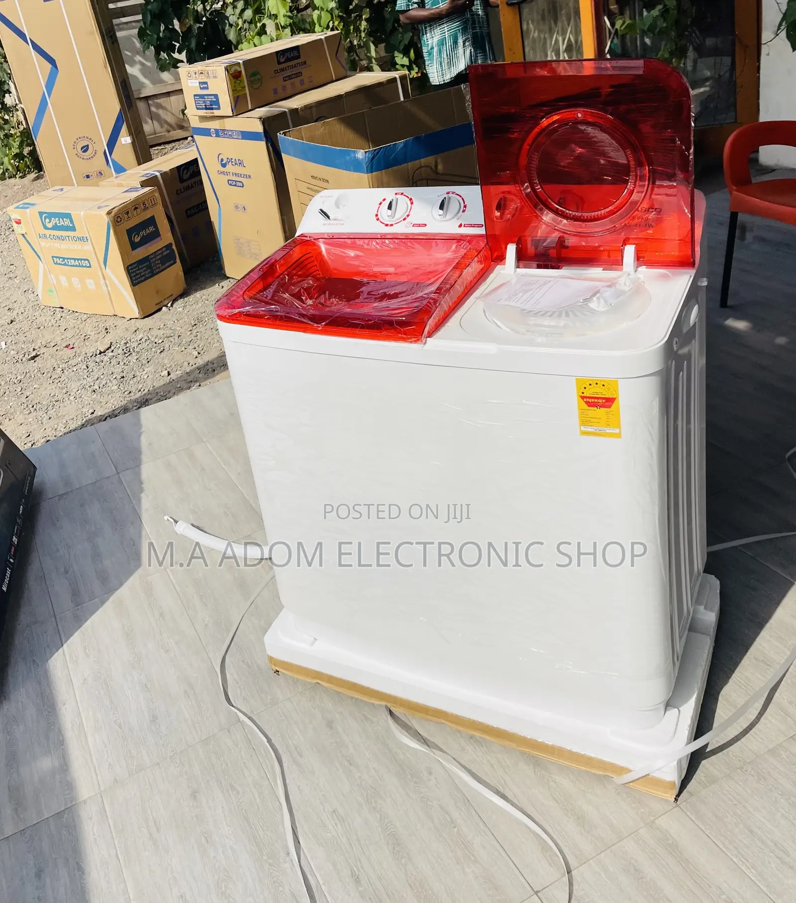 Authentic Nasco 12kg Semi-Auto Electric Washing Machine