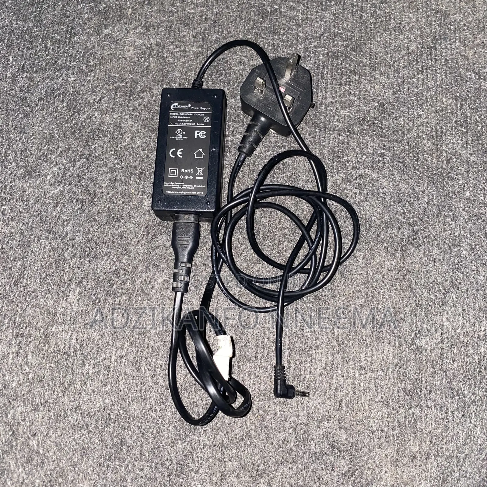 24W Adapter (Small Pin)