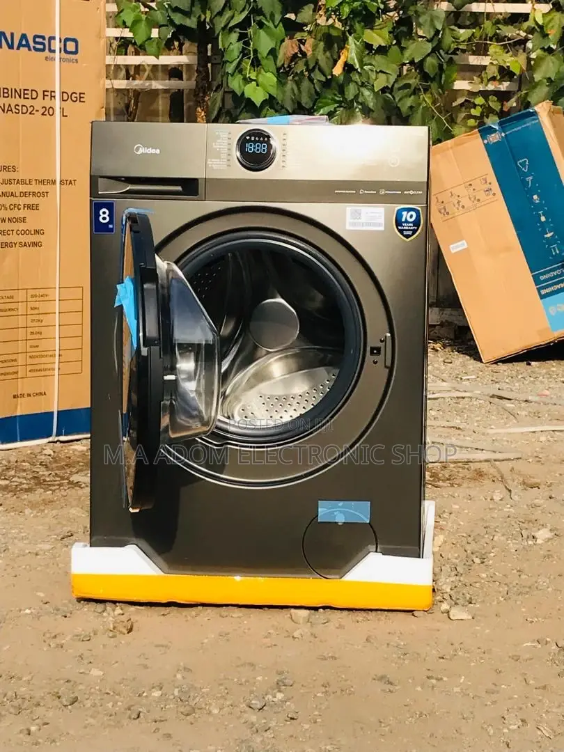 Redefining Laundry Day:Midea 8kg Automatic Washing Machine