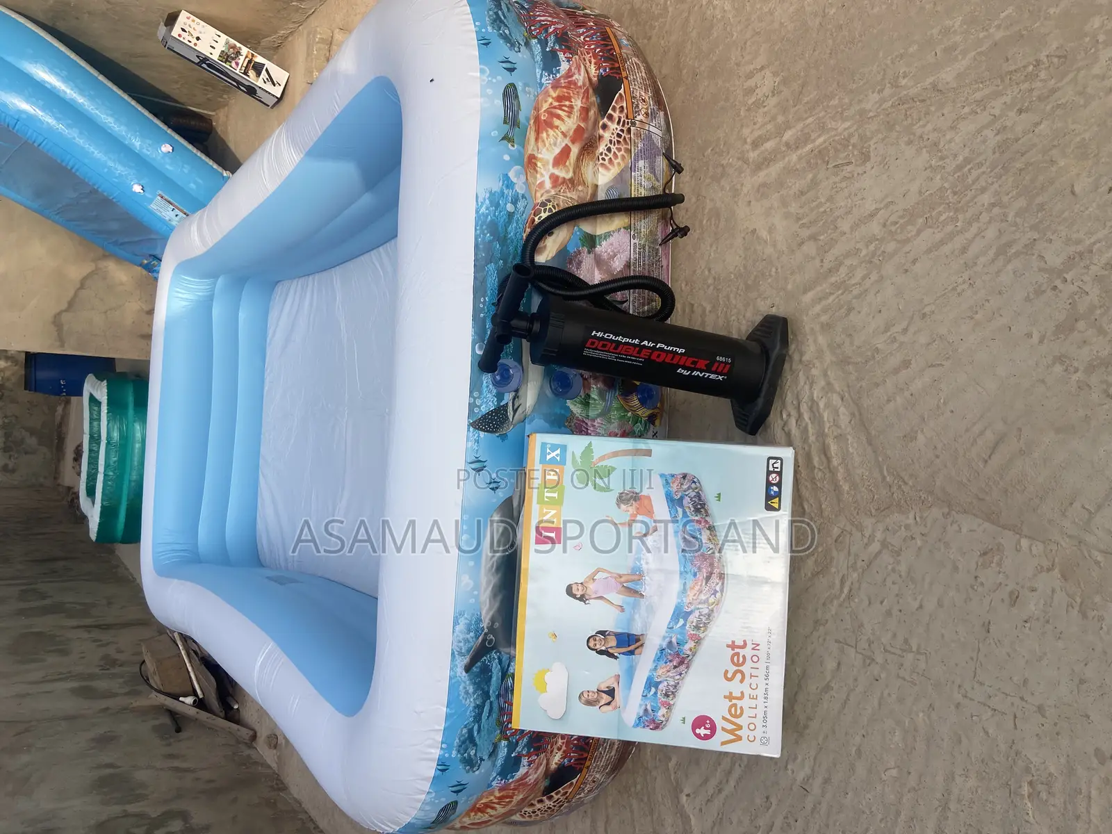 Original Rectangular Family Size Swimming Pool Available