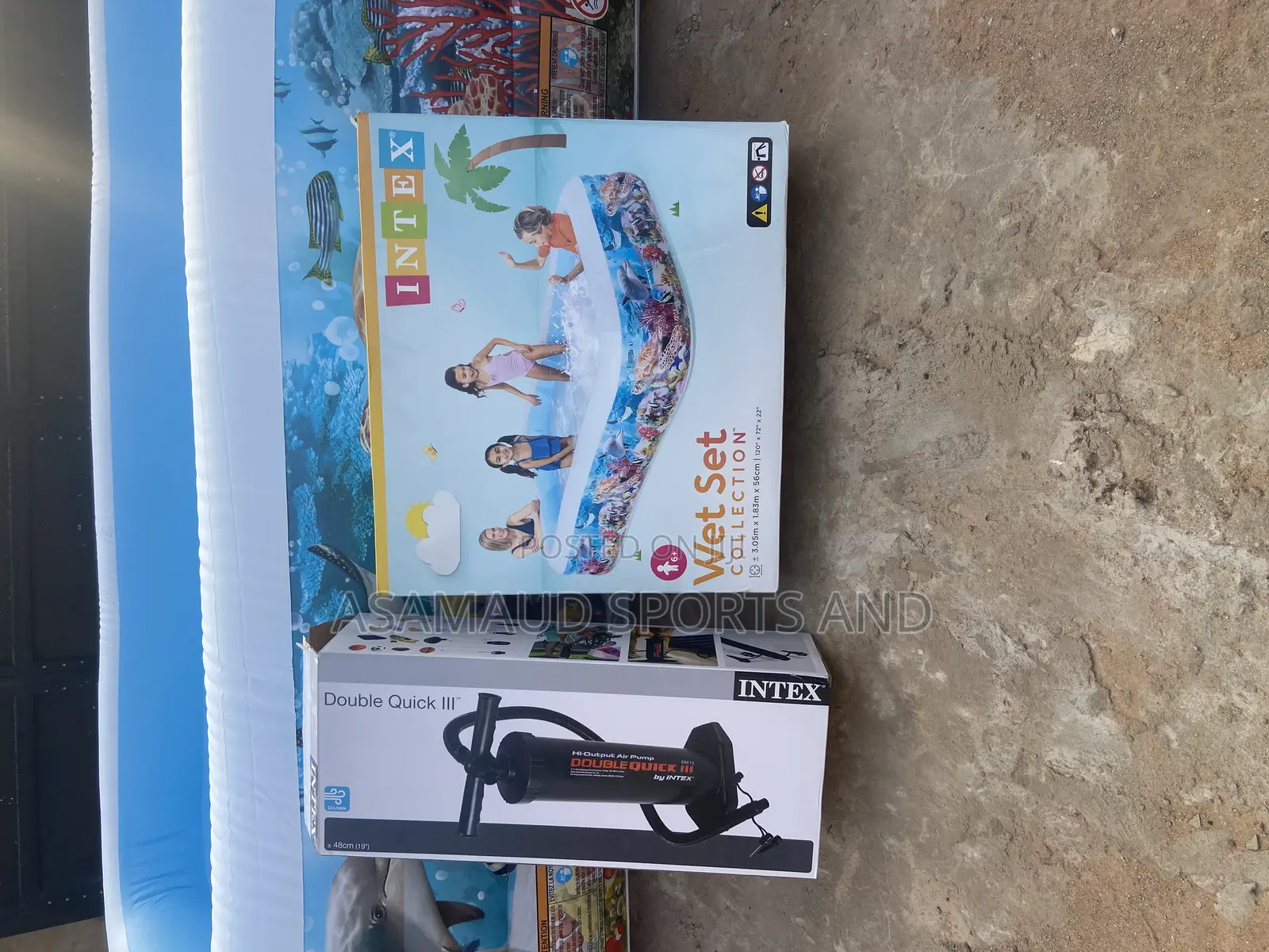 Original Rectangular Family Size Swimming Pool Available