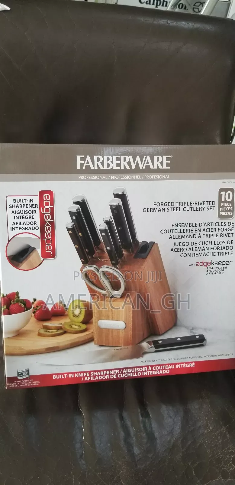 Farberware 10-Piece Forged German Steel Cutlery Set