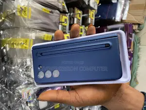 Samsung Z Fold5 Silicon Case and Glass With Pen 