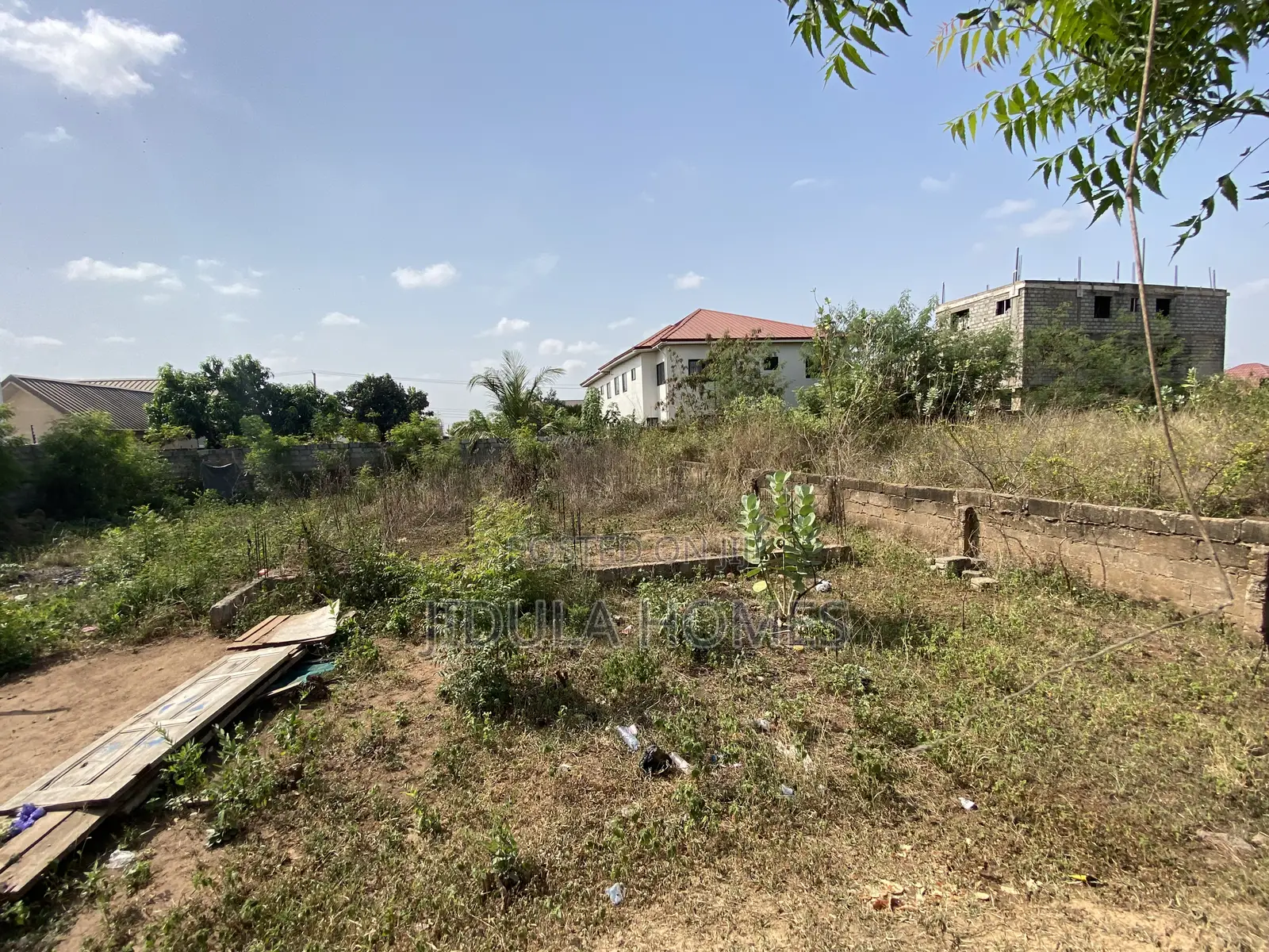 Titled Land With Site Plan