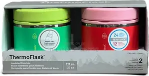 Thermoflask Insulated Food Jar (Set Is 630ghs, 320ghs Each)