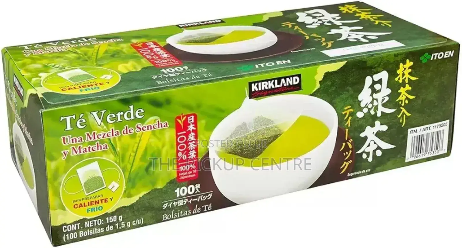 Kirkland Signature Green Tea Matcha Blend, 100 Tea Bags