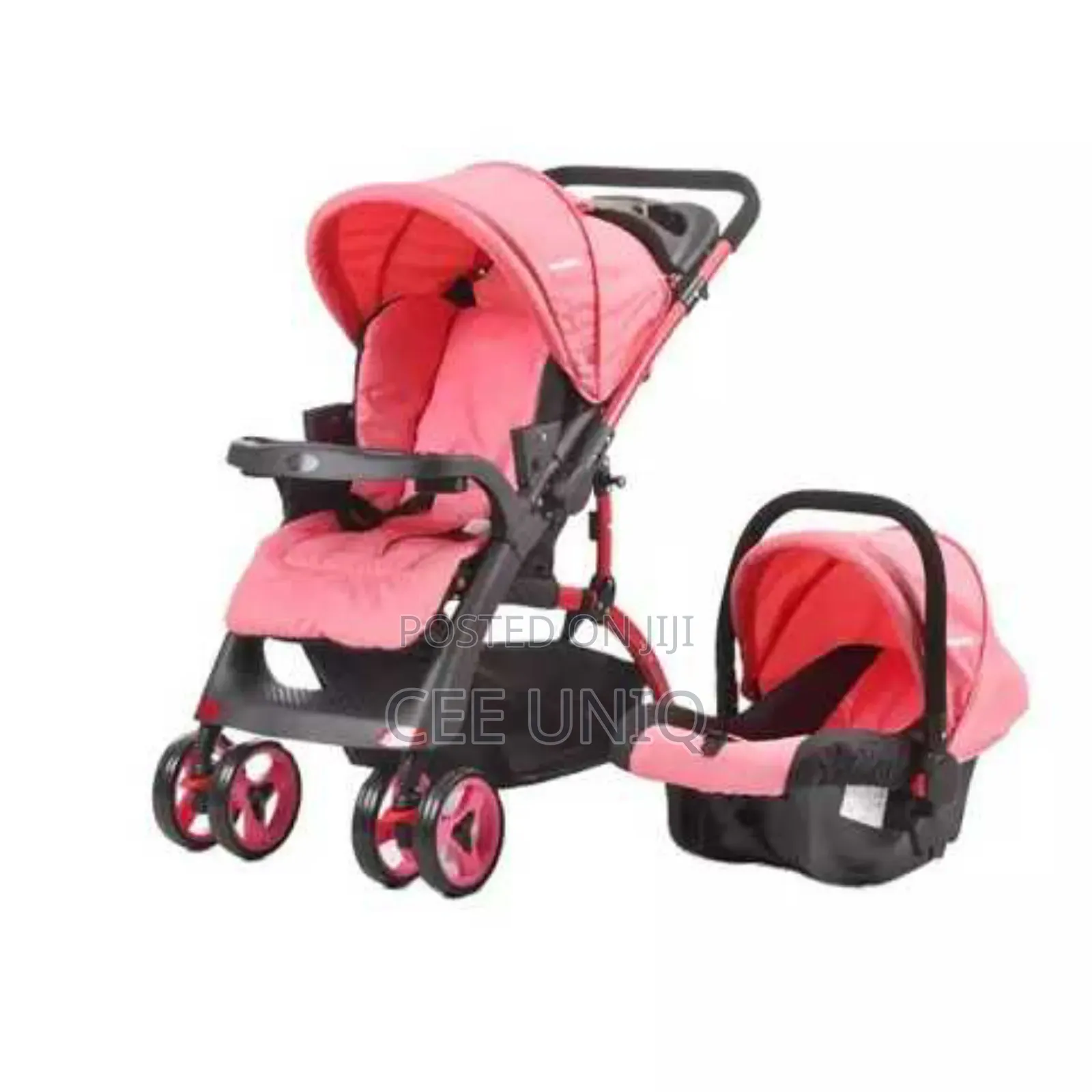 2 in 1 Stroller With Car Seat Carry Cot