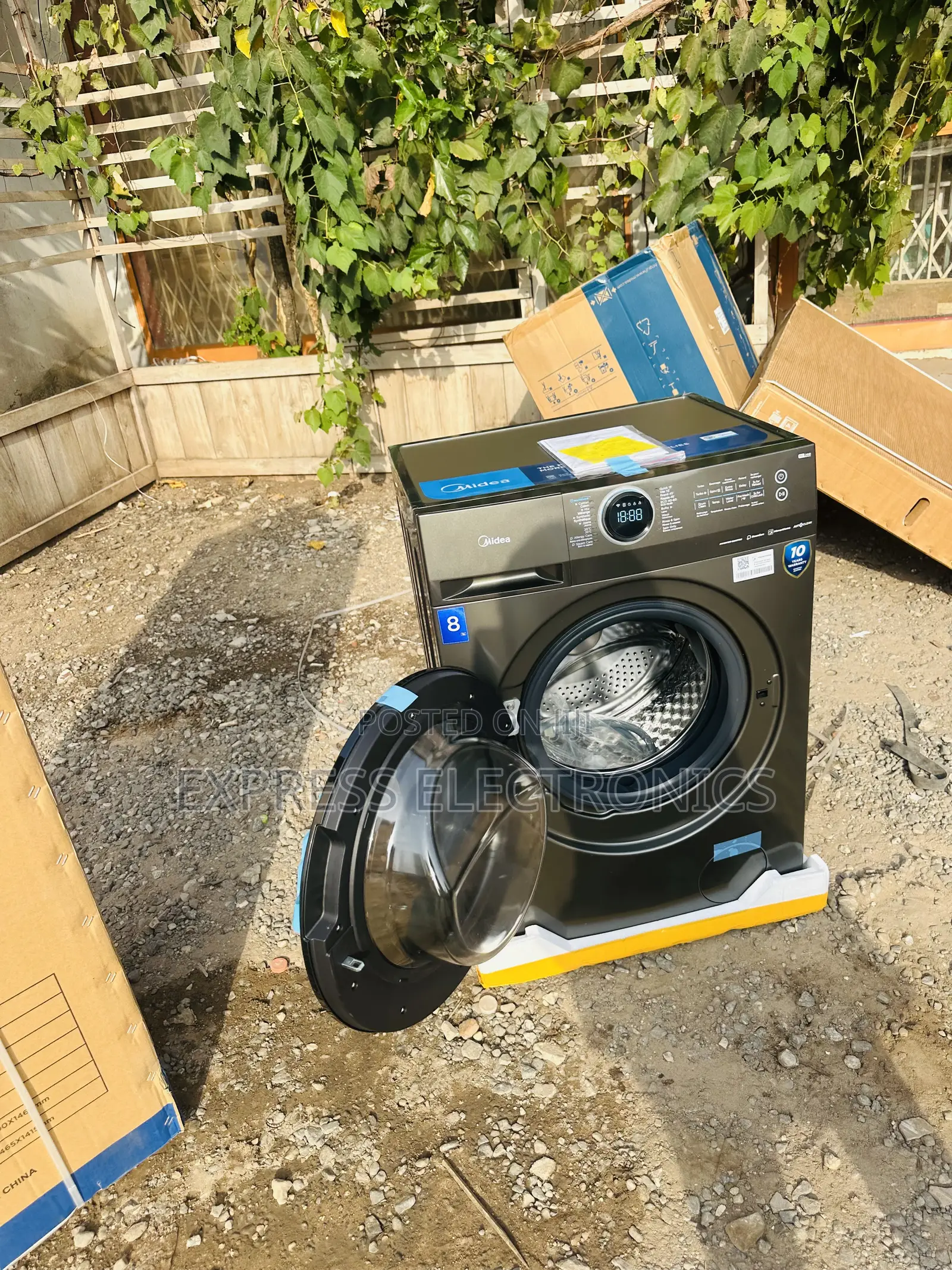 Amazing New Stainless Steel WM MF-200W80WB/T 8kg Fri Load