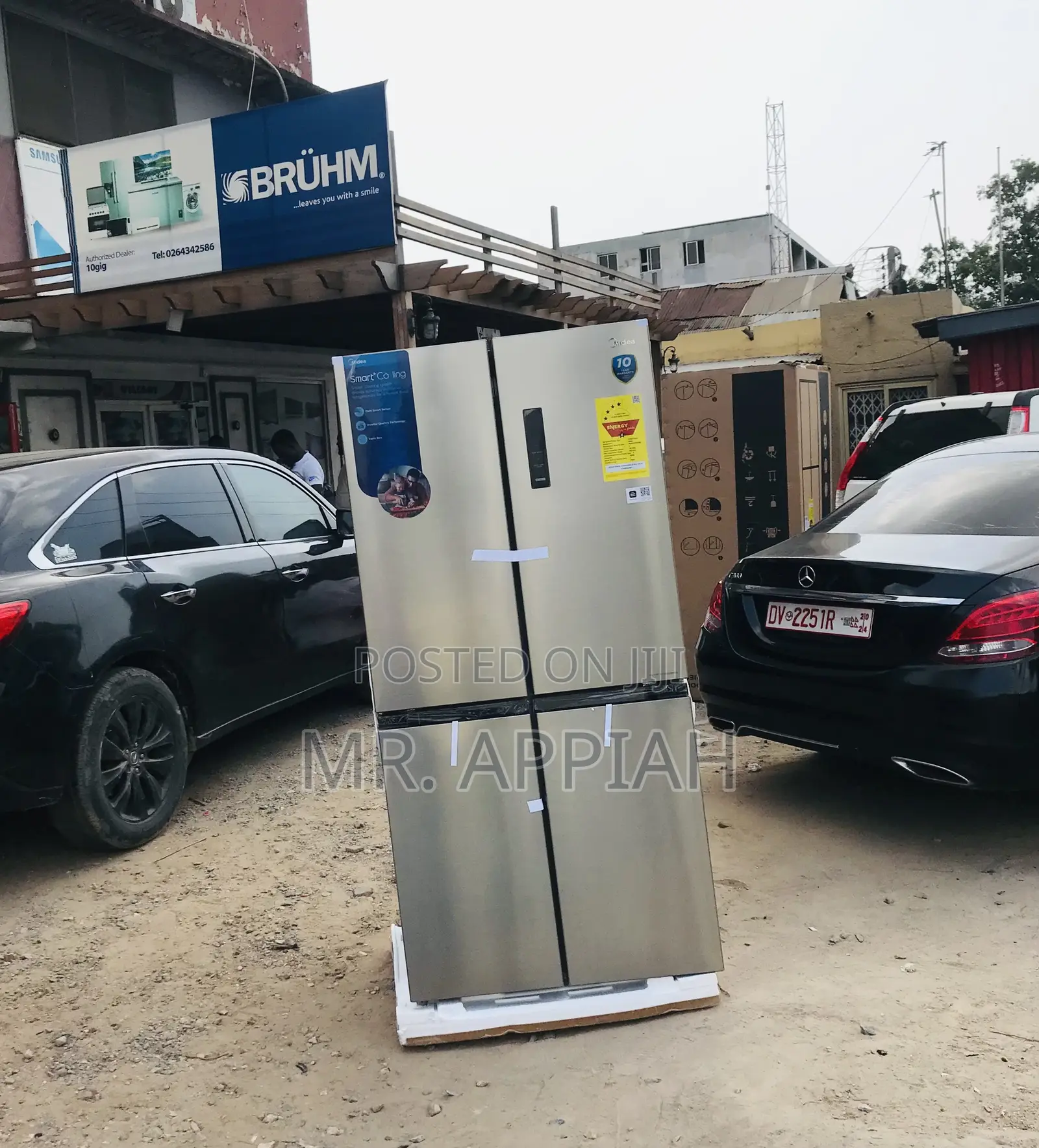 Latest, Reliable and Affordable Midea MDRF632FGN46D Fridge.