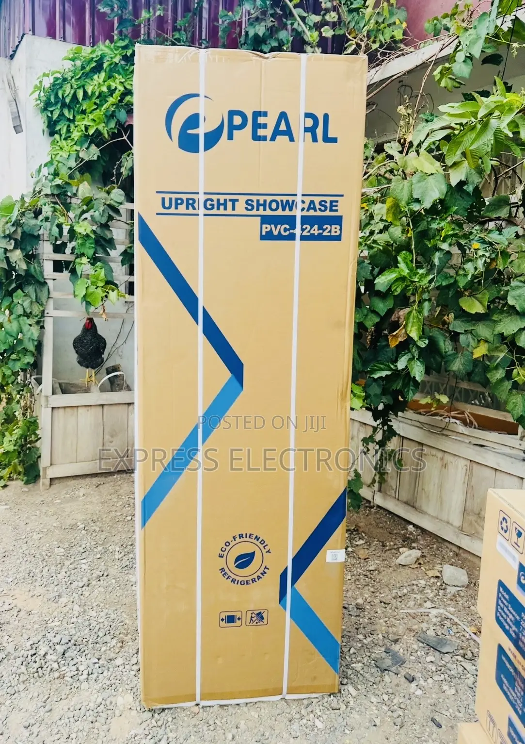 Shoo From 10gig Store Vertical Display Pearl PVC-424-2B