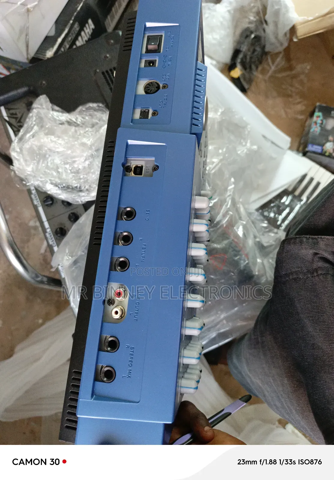 Professional 8 Channel Studio Mixer