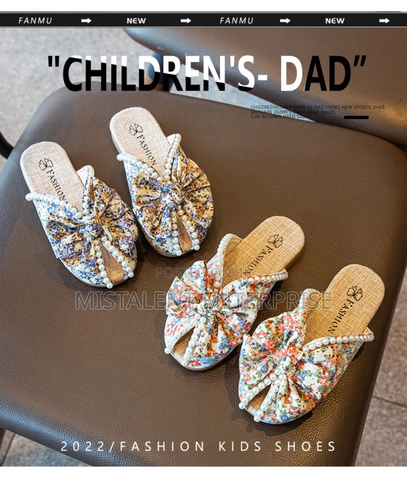 Mistalent Bow-Shaped Baby Girl Slippers Comfort Meets Style