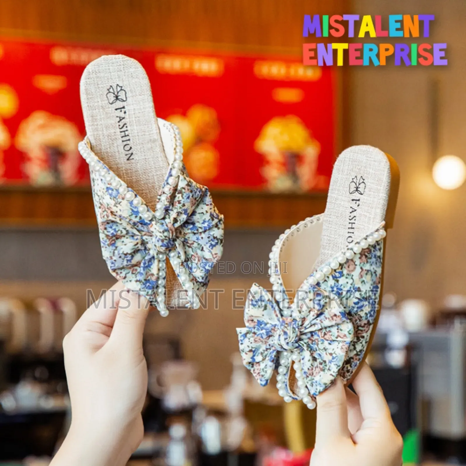 Mistalent Bow-Shaped Baby Girl Slippers Comfort Meets Style