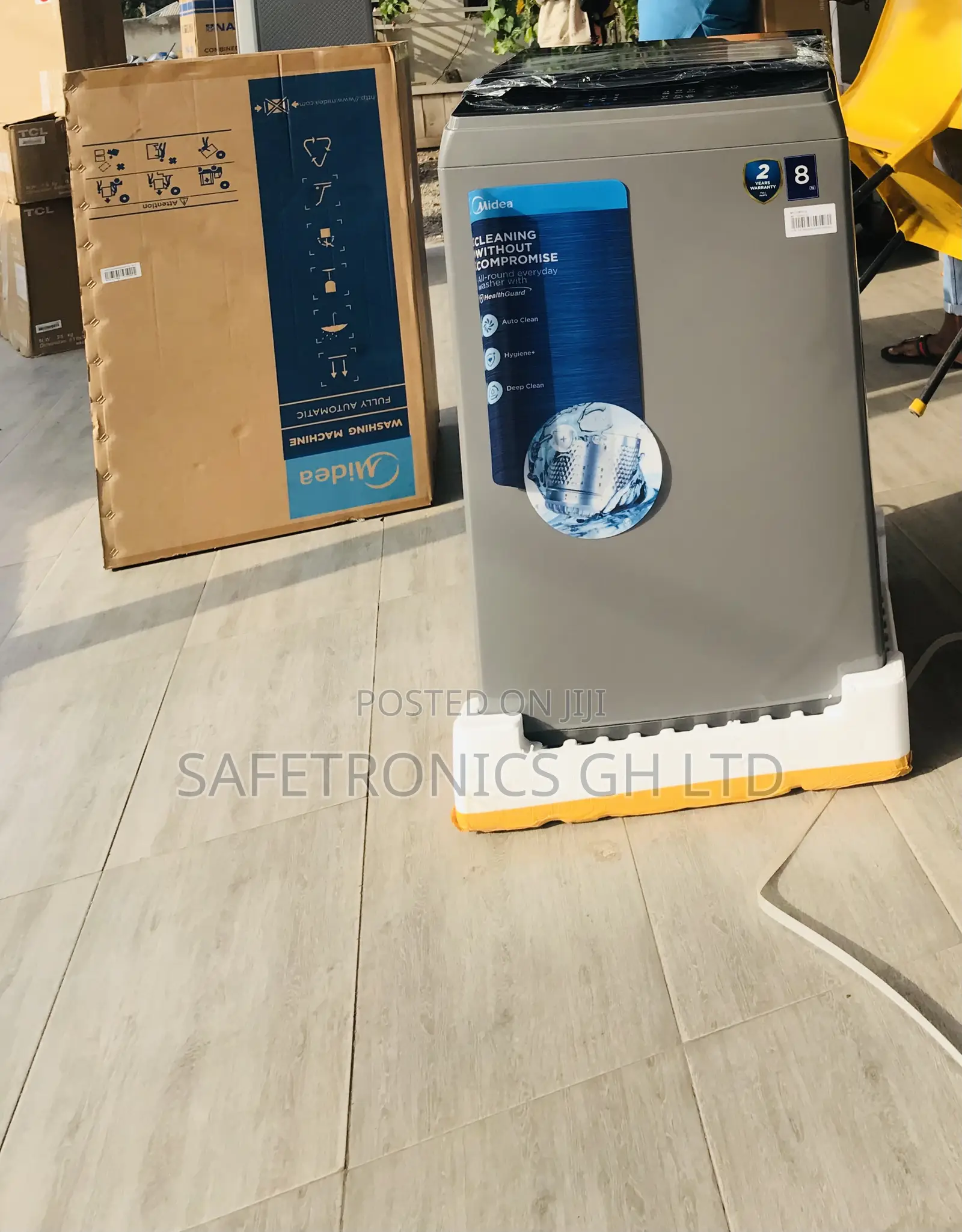 Adjustable Full-Auto-Washer Midea - 8kg MA200W80/G