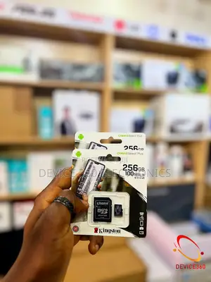 Kingstons 256GB Canvas Select+ UHS-I Microsdxc Memory Card