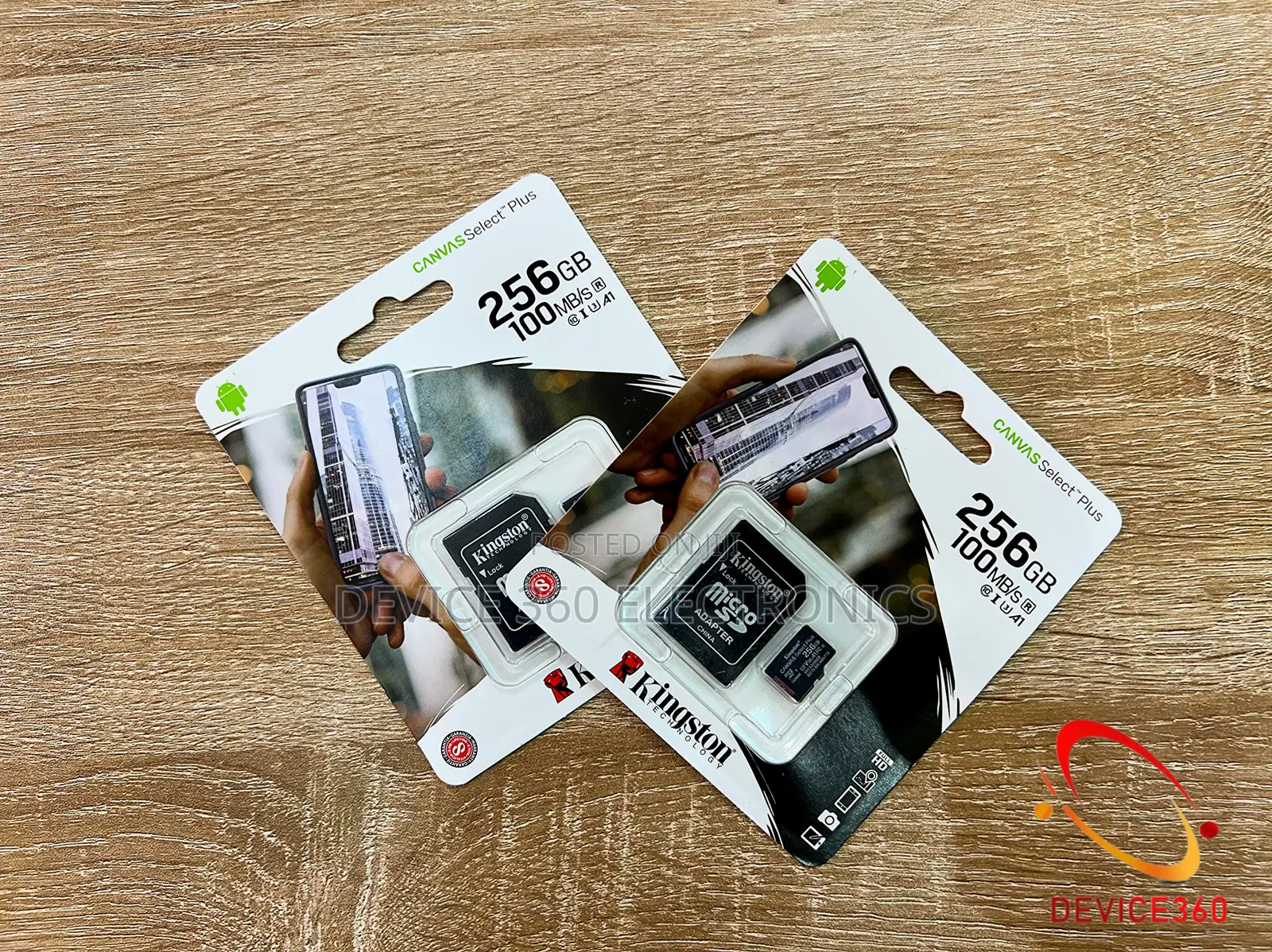 Kingstons 256GB Canvas Select+ UHS-I Microsdxc Memory Card