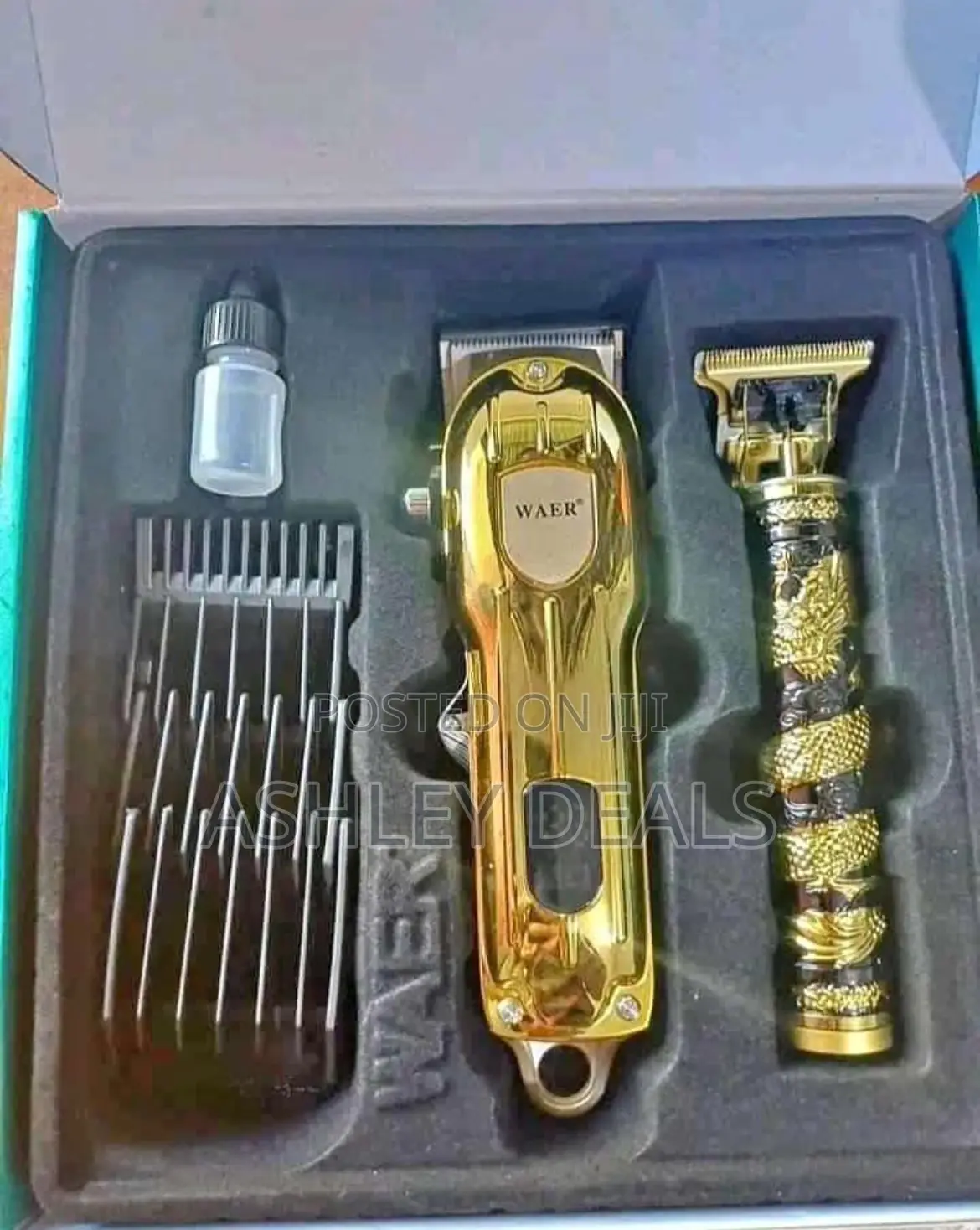 WAER 2in1 Rechargeable Clipper