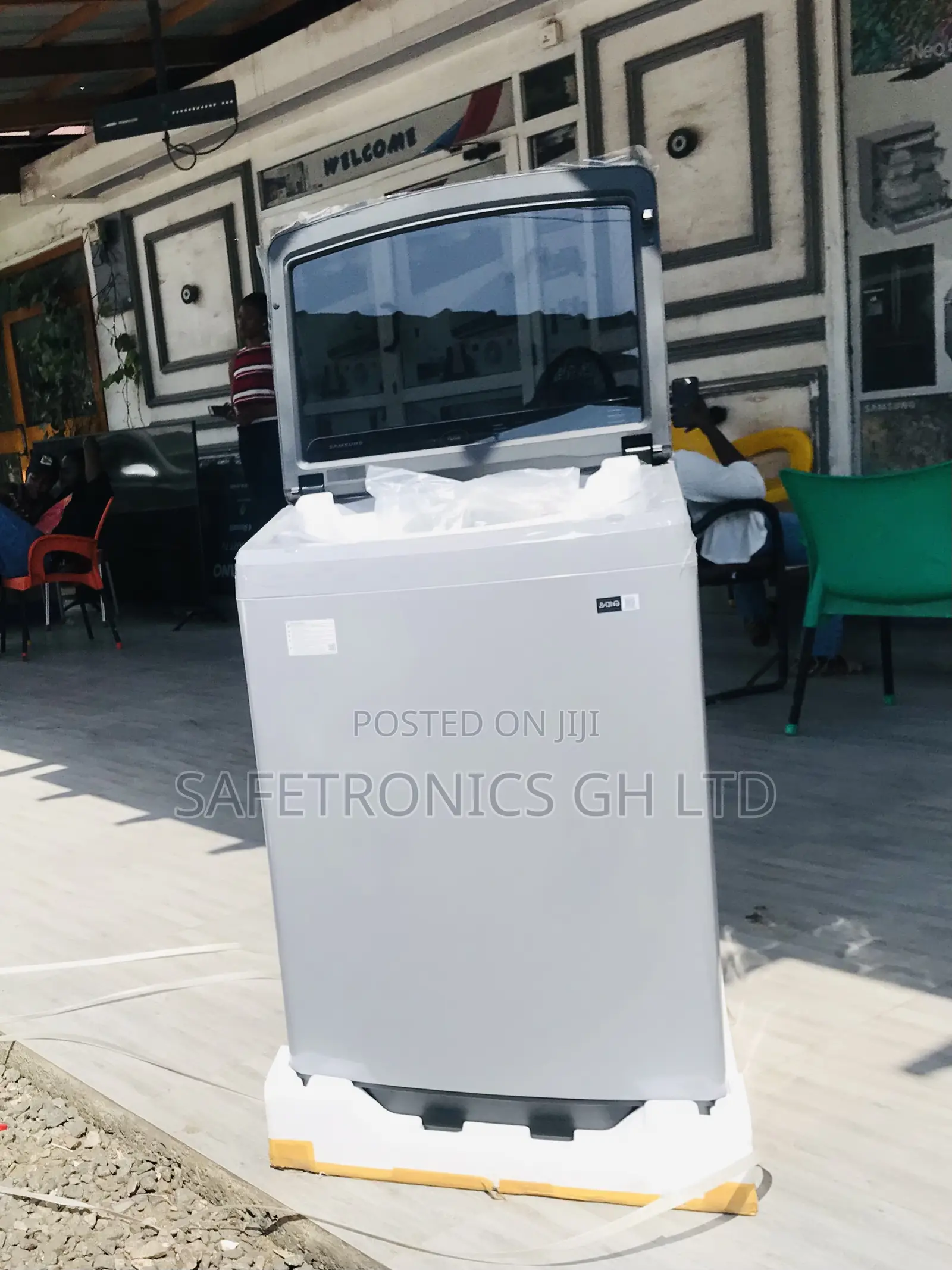 Fabulous 13kg Topload Samsung Gray Full Auto Washer