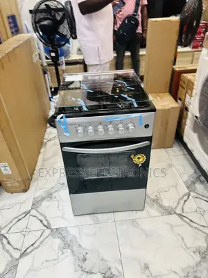 Ultra Modern Sliver Color Gas Cooker Oven 4burner 50/50