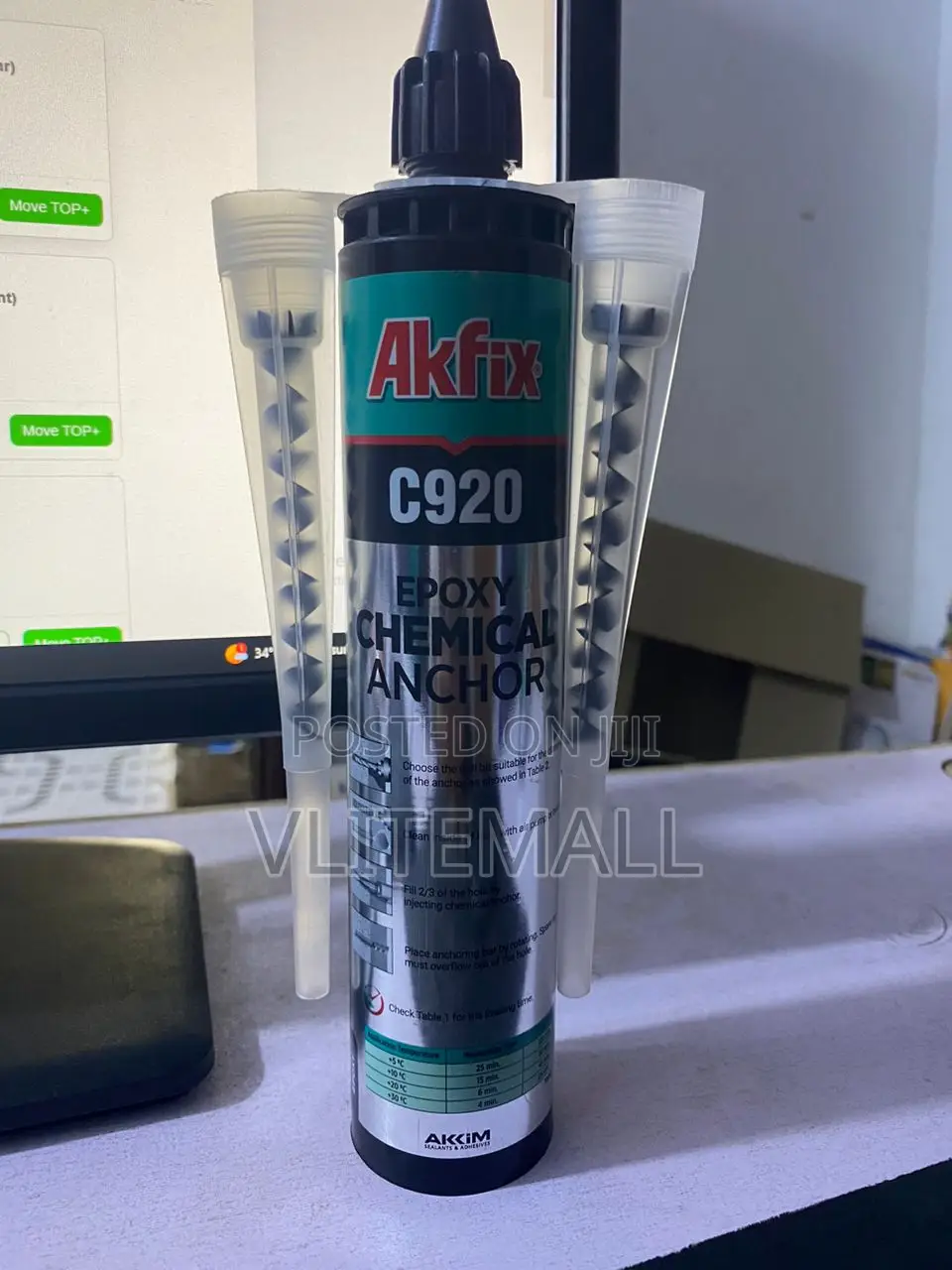 Akfix 920 Epoxy Chemical Anchor
