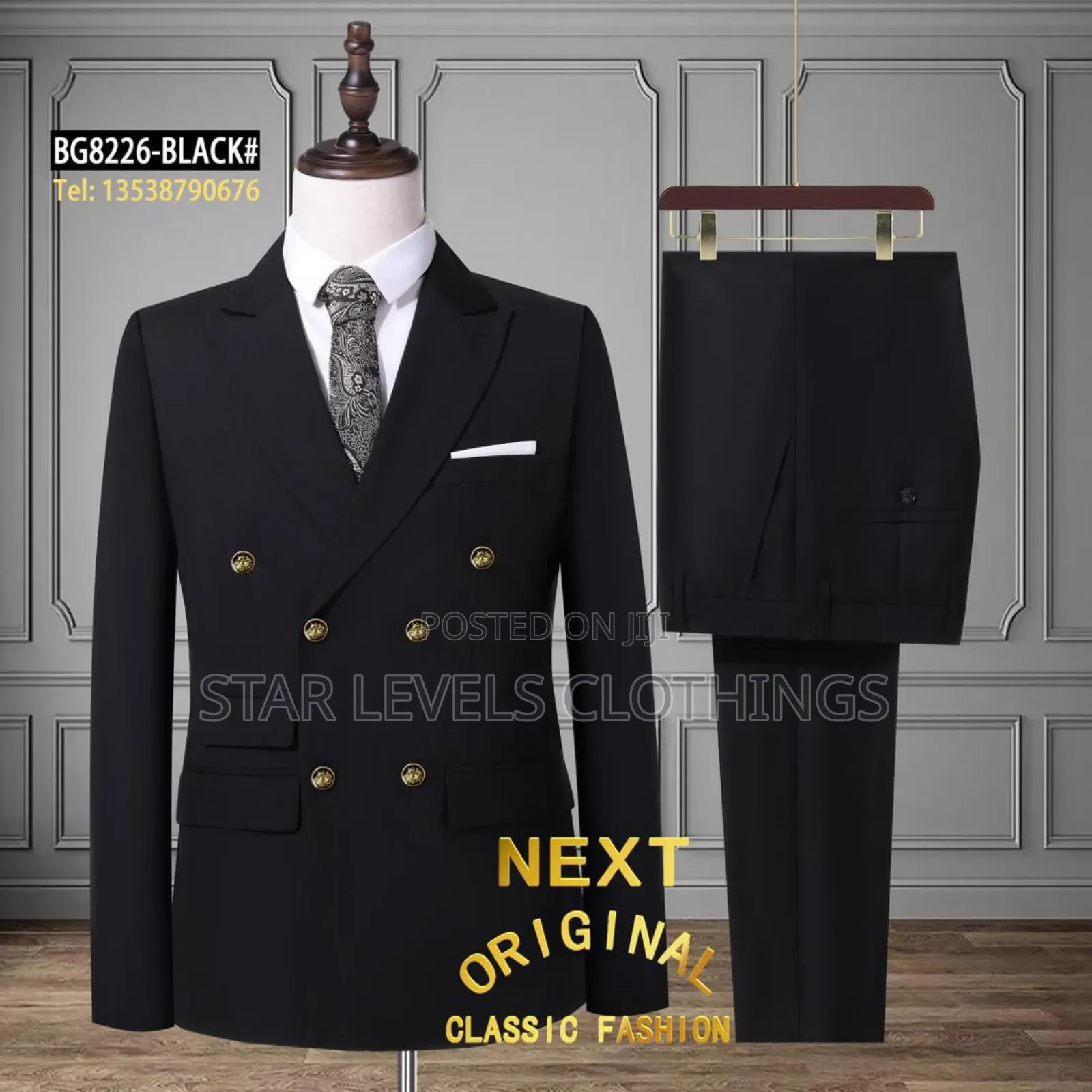 Original Next Double Breasted Suit
