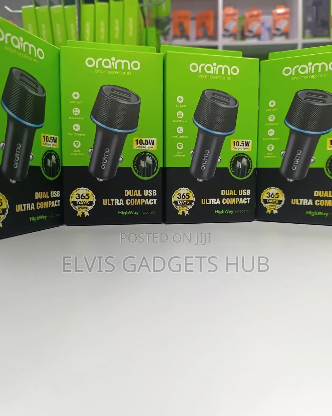 Oraimo Highway OCC-21D Car Charger
