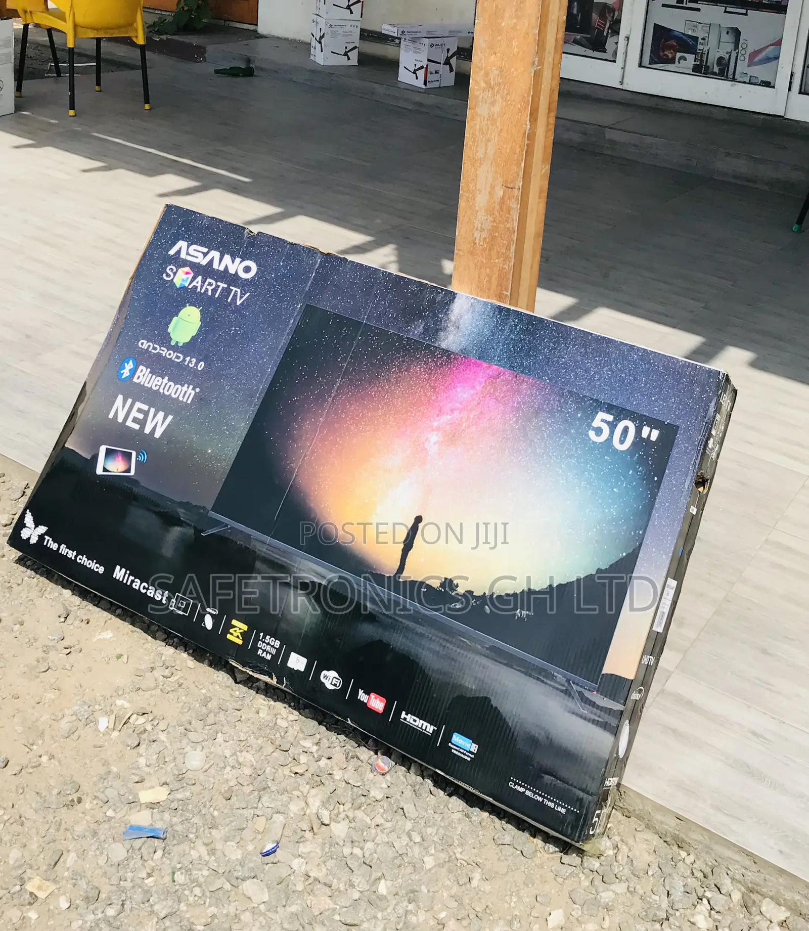 Crystal UHD Asano Smart Led 50 Inch Android Tv