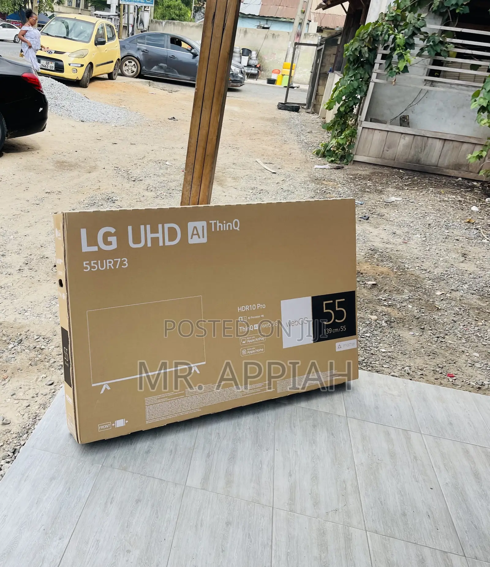Sealed in Box LG 55UR80006 55” 139cm Uhd Smart Television.