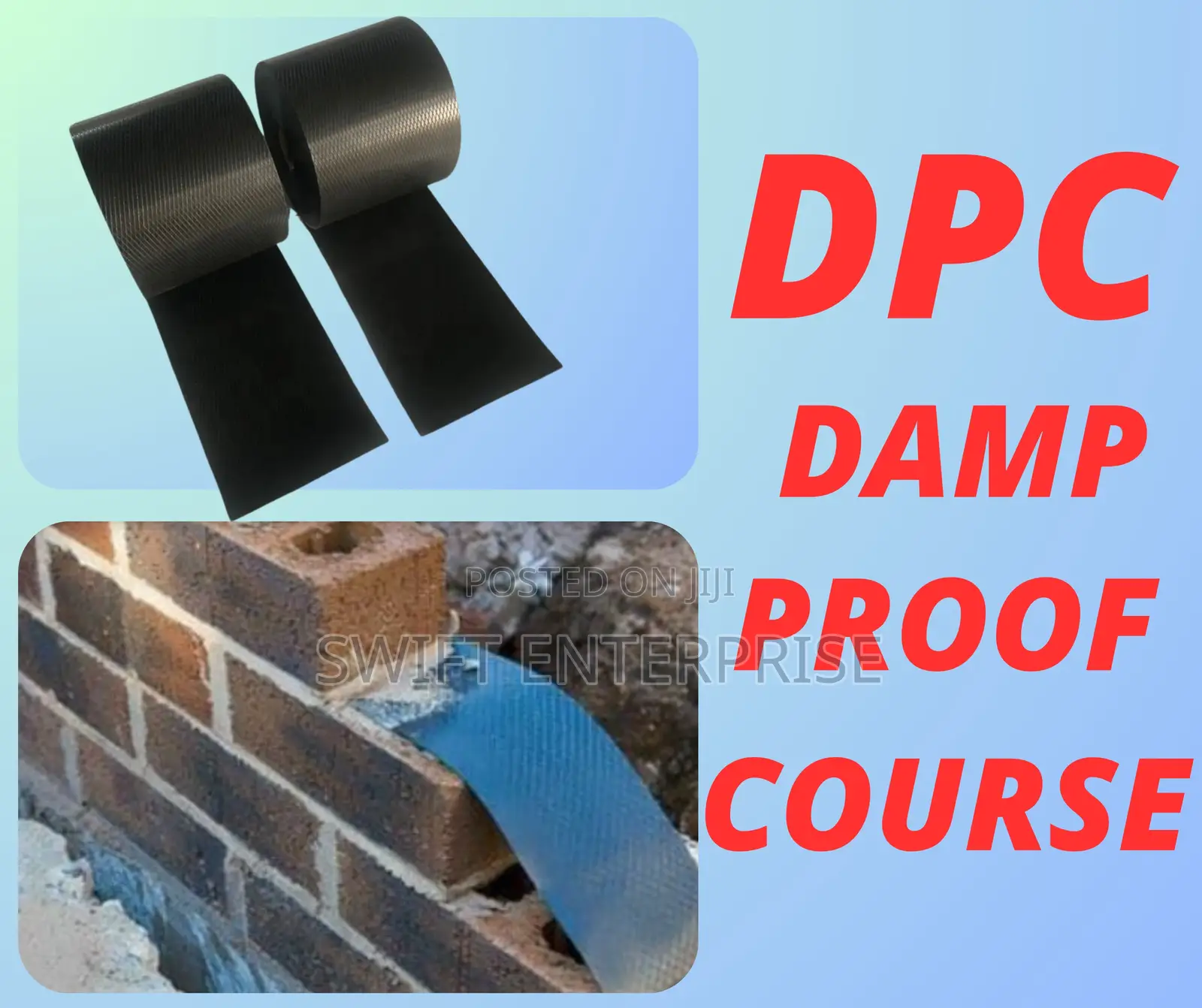 Dpc - Damp Proof Course(6inches By 100feets)
