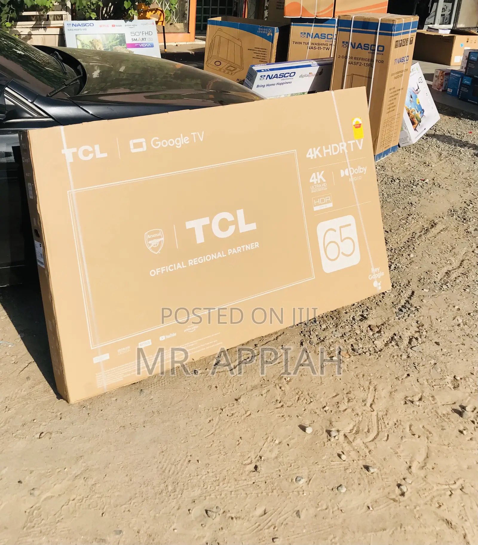 Long Lasting TCL 65p635 65 Inch HDR Smart Electric Tv