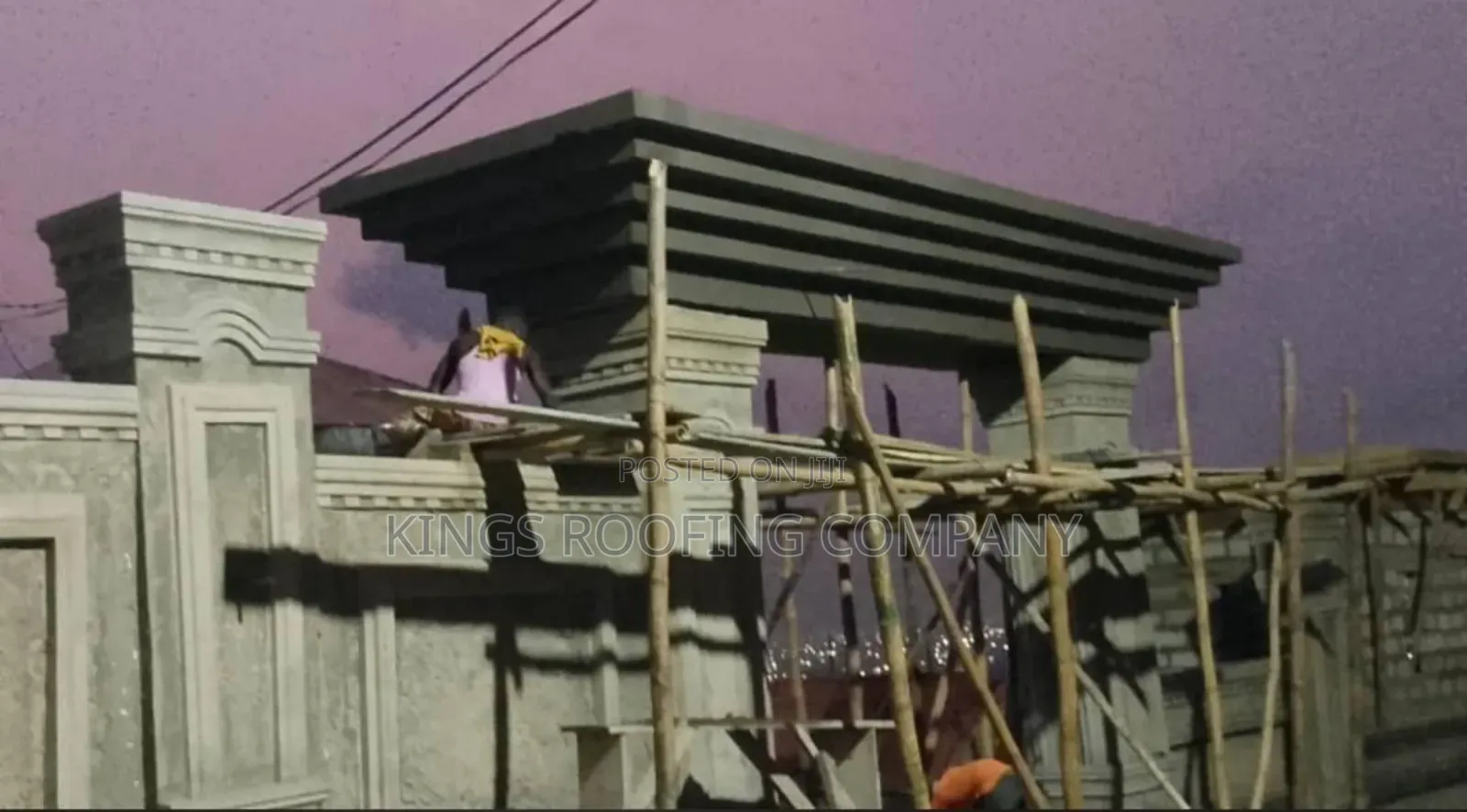 Concrete Parapet Building