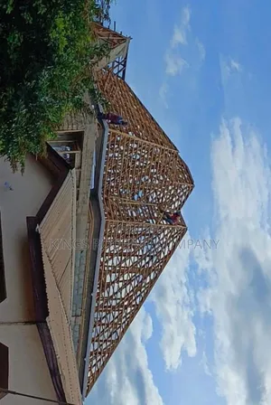 Alu-Zinc Roof , Rain Gutter and Wood-Work Structure in Accra