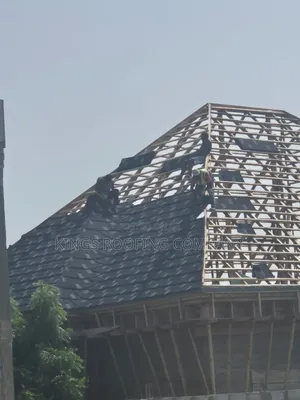 Strong Wood Structure for Euro-Tiles Roofing