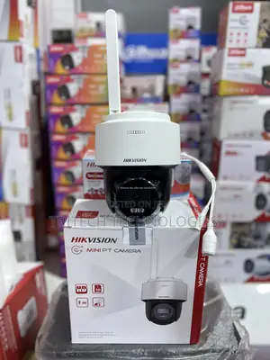 Hikvision Ds-2de2c400iwg/W 4mp Ir Wifi Stand Alone Pt Camera